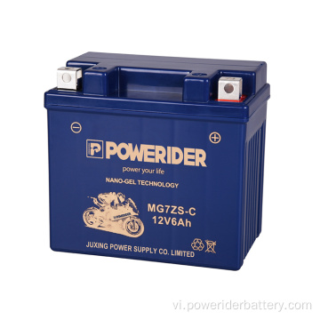 Pin khởi động xe máy 12V 6AH YTZ7S Nano-Gel